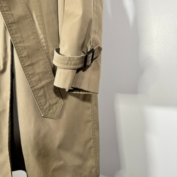 Marshall Field Company Mens‎ Trench Coat Fur Lined 38R - Picture 2 of 11